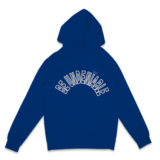 Be Undeniable Arch Hoodie (Blue)